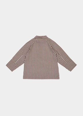 BURDOCK SHIRT - CHOCOLATE CHECK