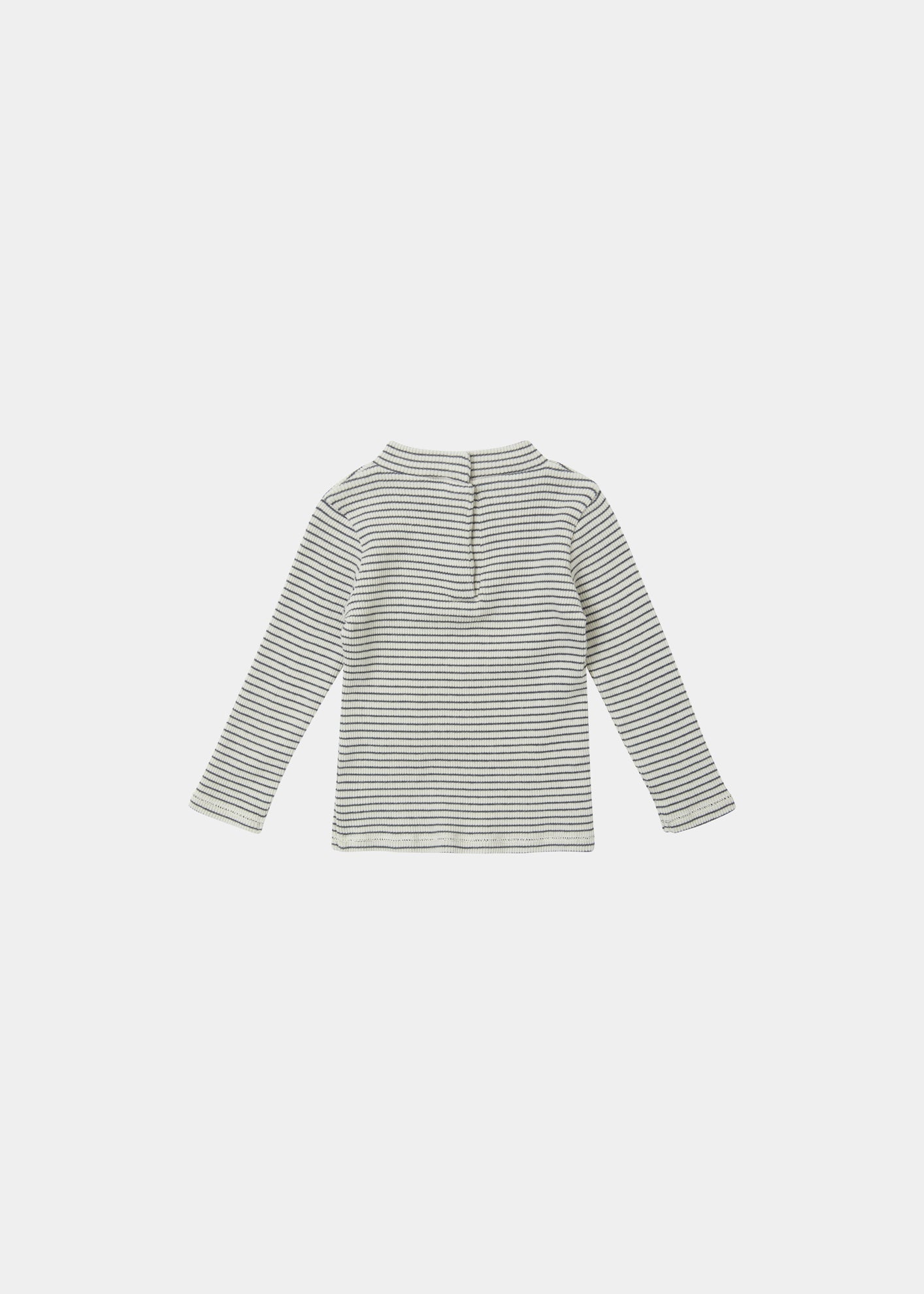 FORGO BABY T-SHIRT - PEBBLE/NAVY STRIPE