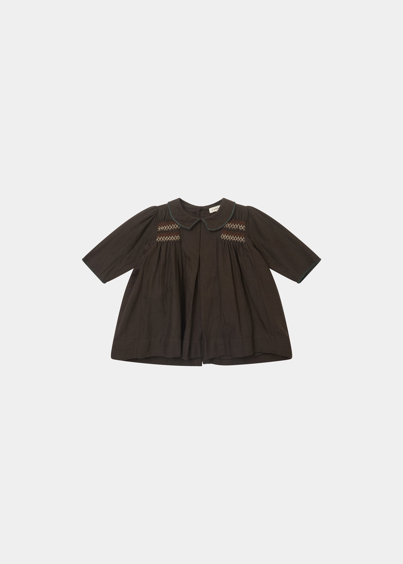 ASPEN BABY DRESS - CHOCOLATE