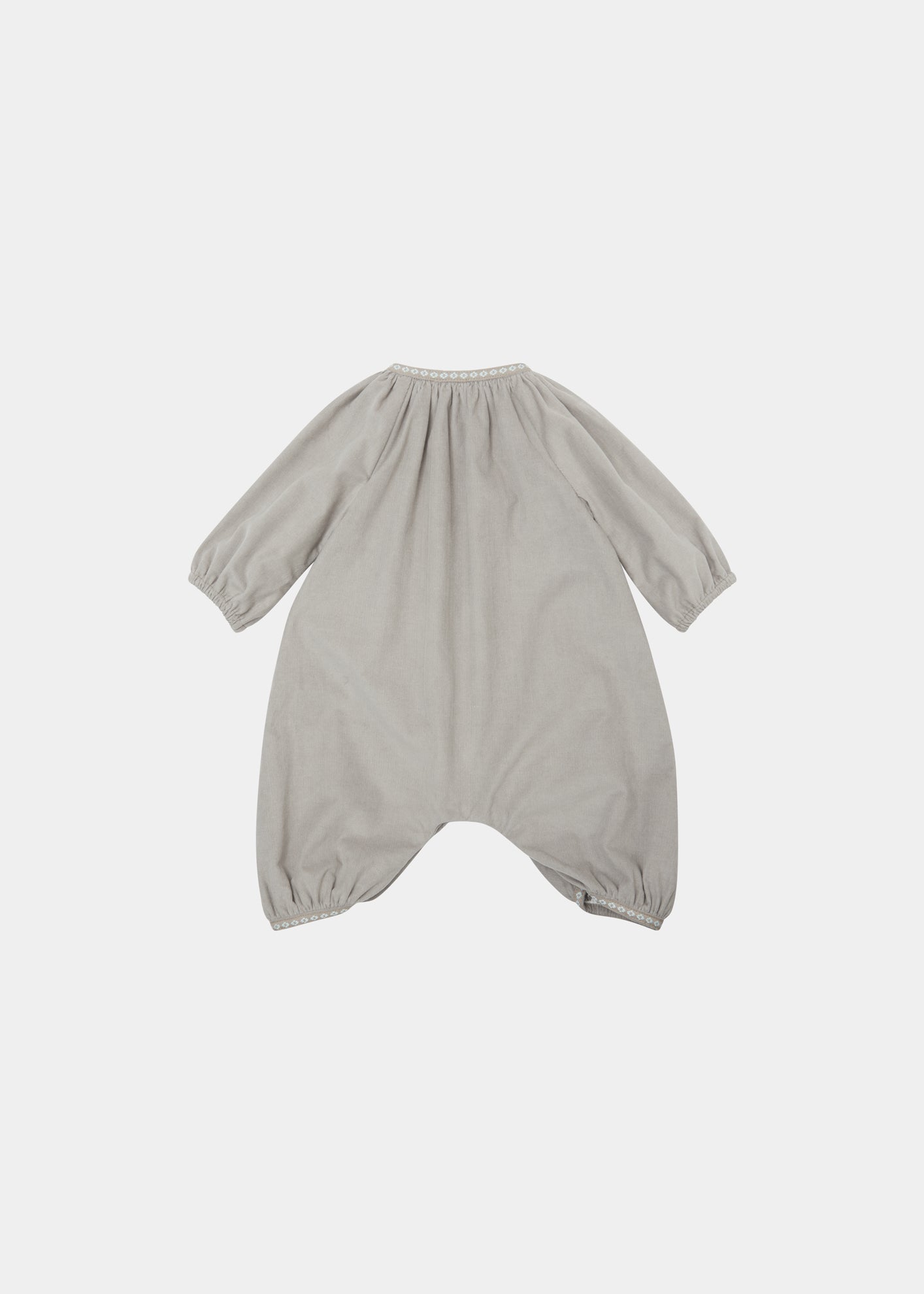 POPULUS BABY GIFTING ROMPER - PEBBLE