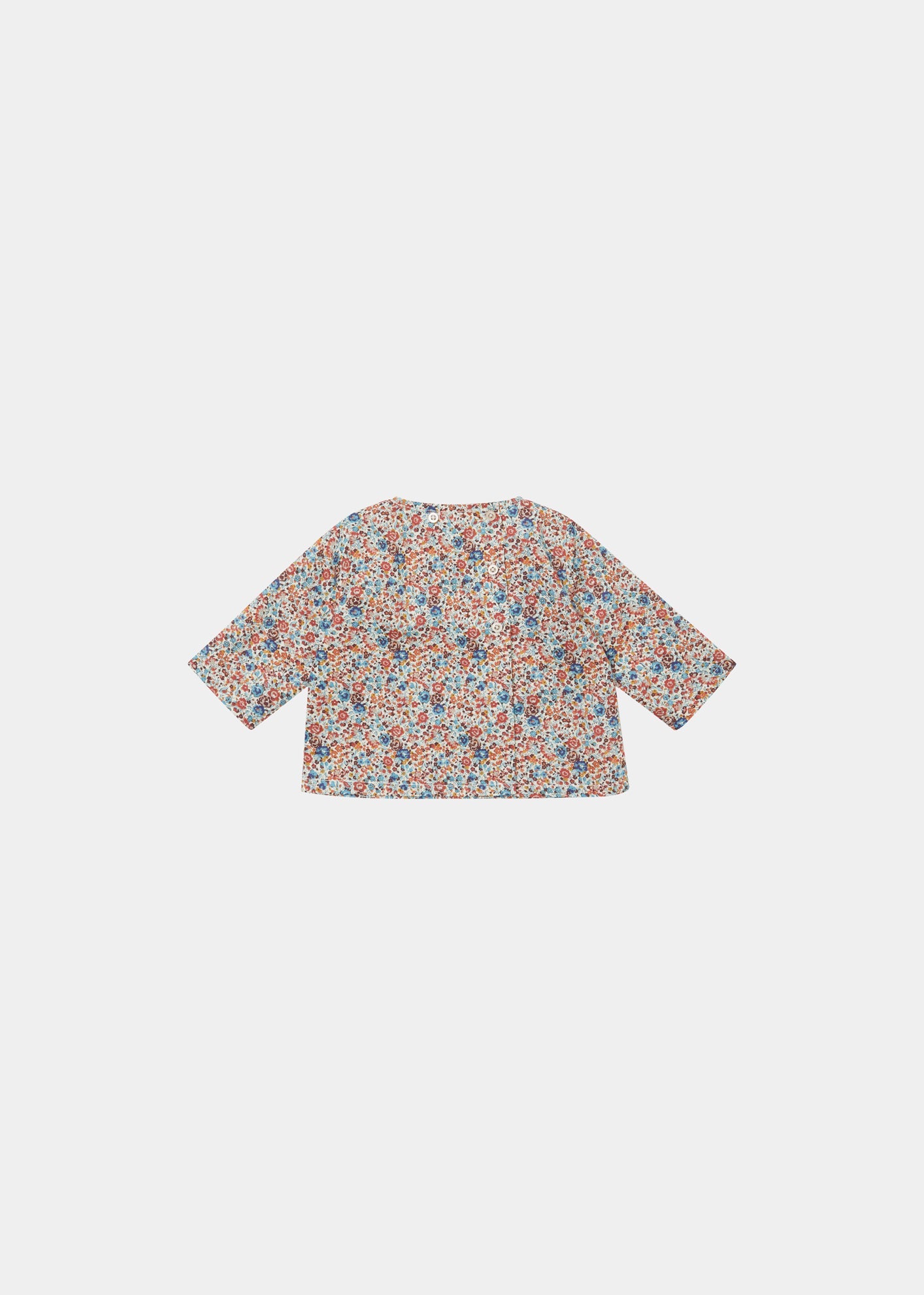 BLENNY BABY GIFTING TOP - BERRY LIBERTY PRINT