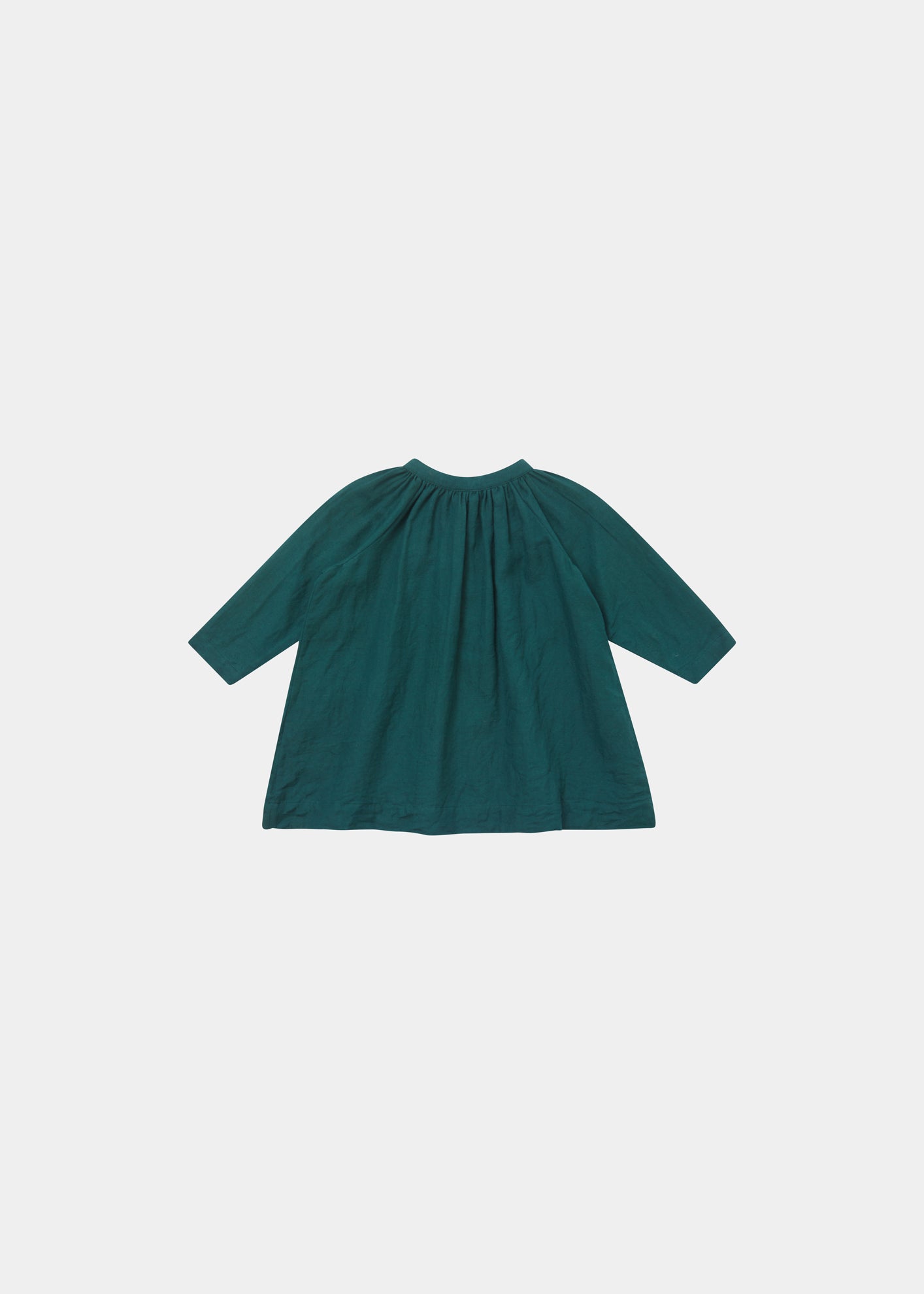 YEW BABY DRESS - BOTTLE GREEN