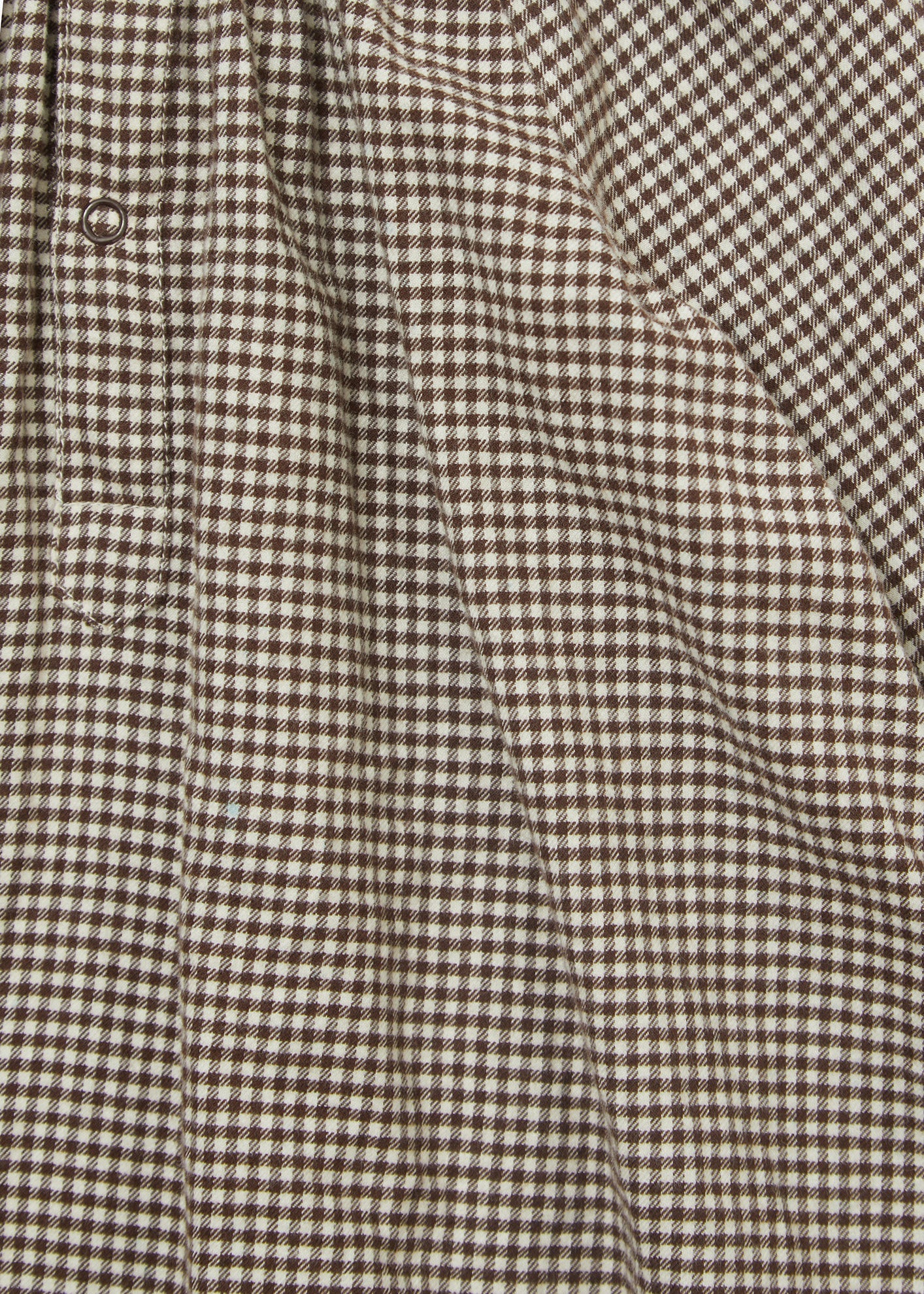 YEW BABY DRESS - BROWN CHECK