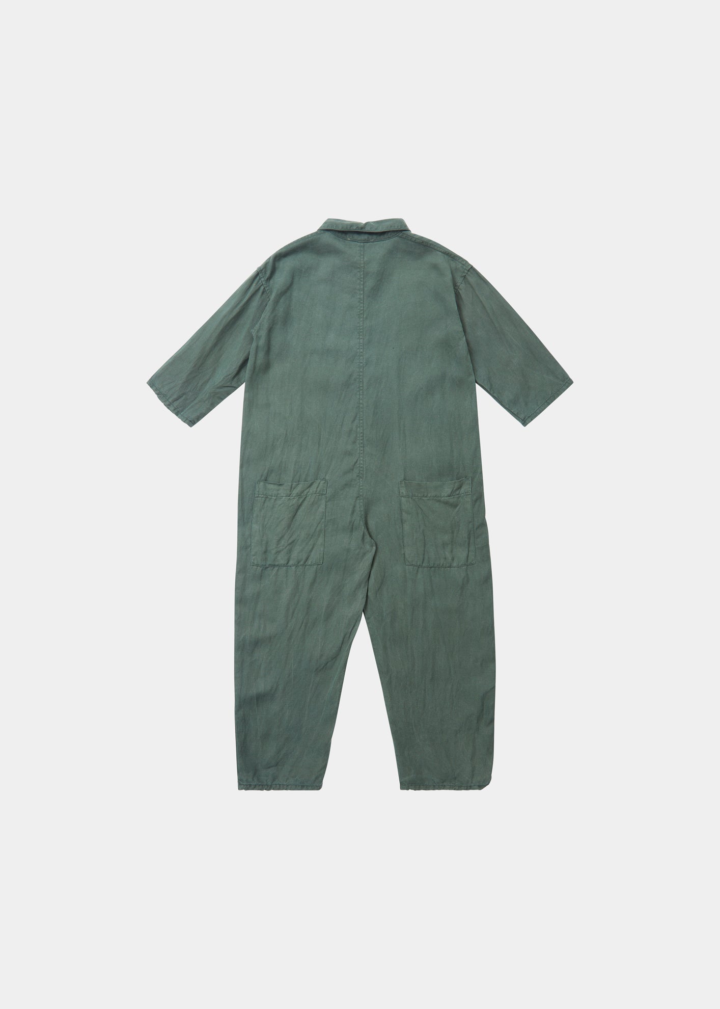 COSMOS BOILER SUIT - BOTTLE GREEN