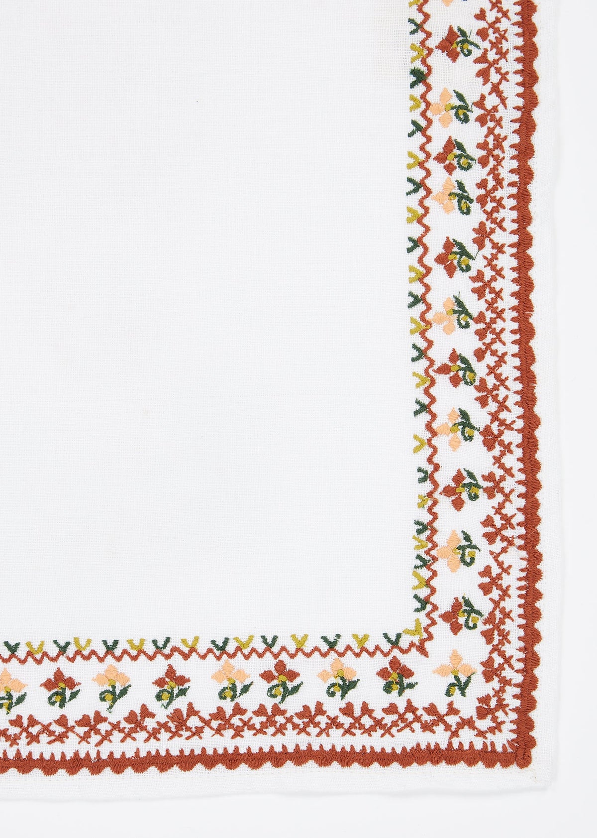 PLACEMATS OFF WHITE WITH RUST