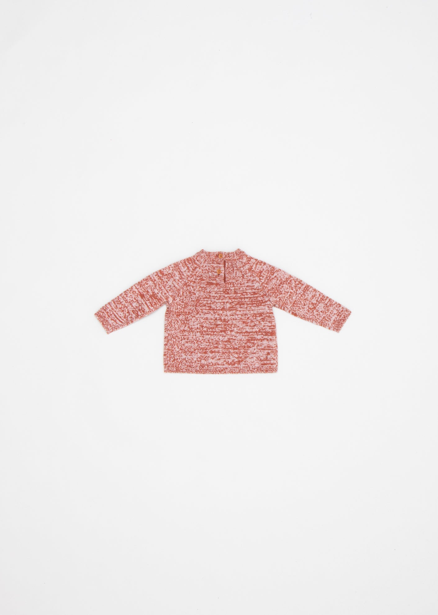 CASSE BABY JUMPER - RUST/ECRU 2