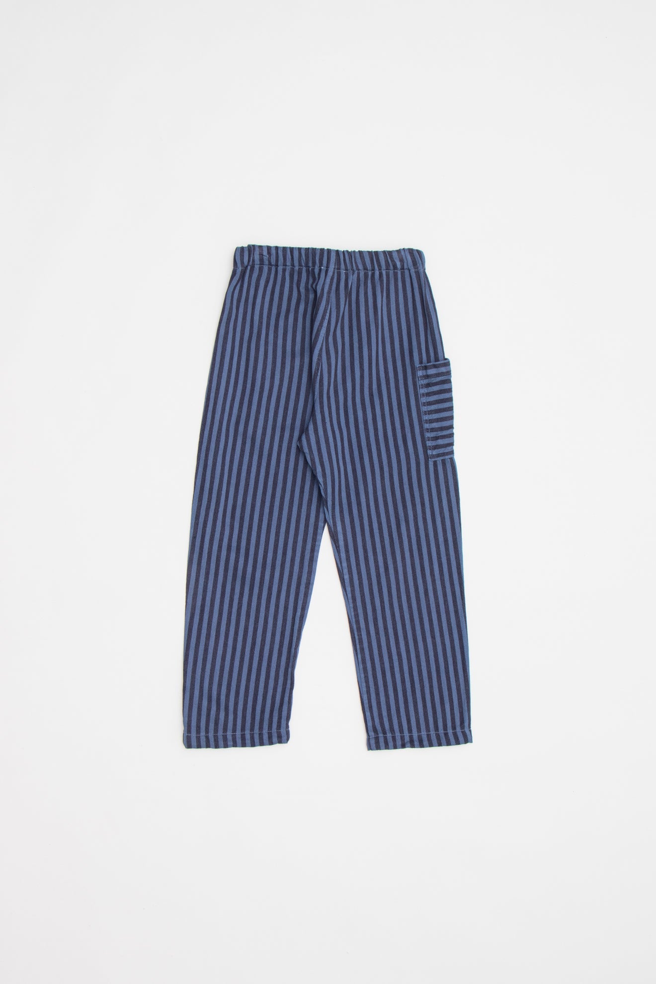 CHESTNUT KIDS TROUSER - STORM BLUE STRIPE 1