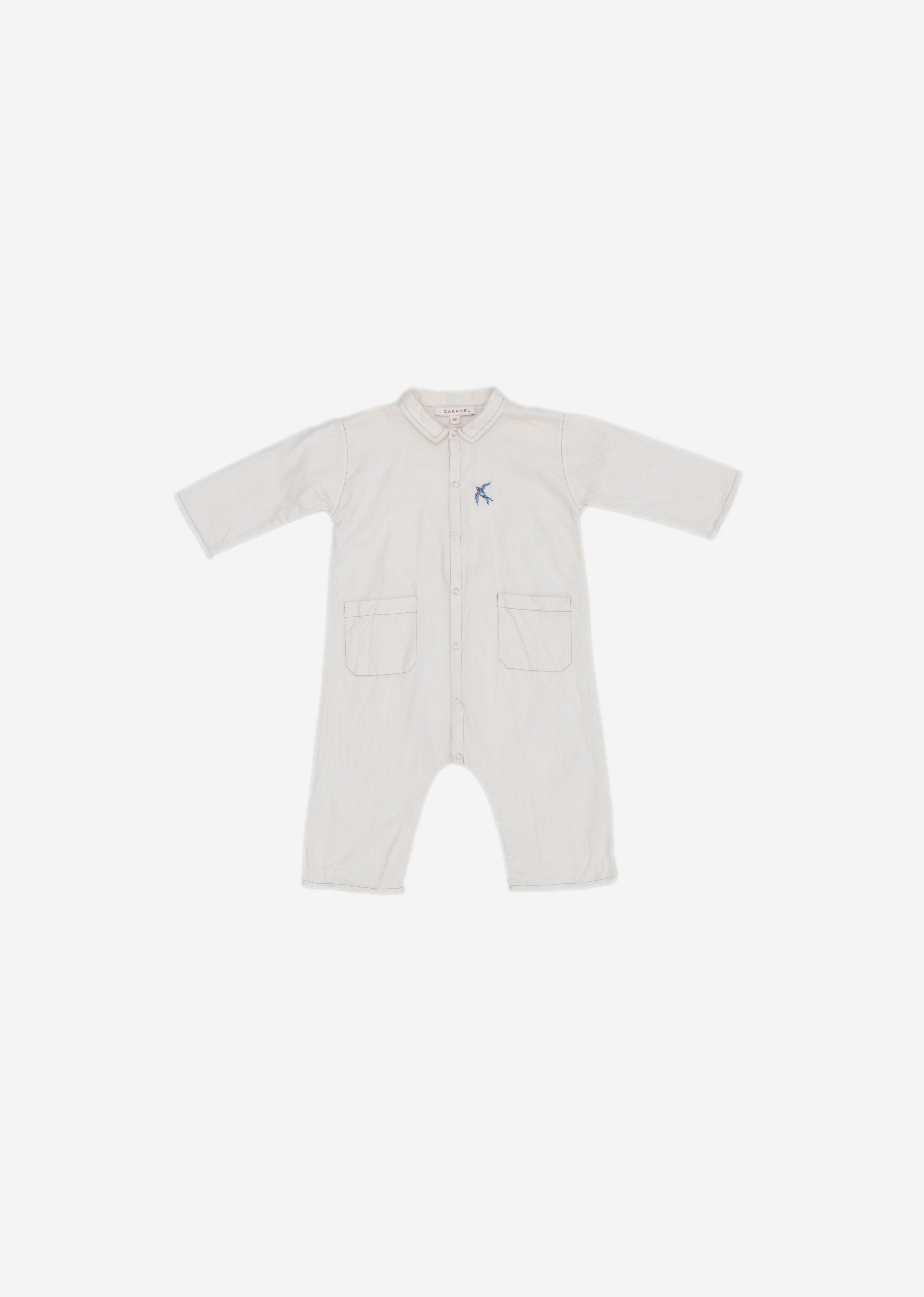 COSMOS BABY ROMPER - OFF-WHITE 1