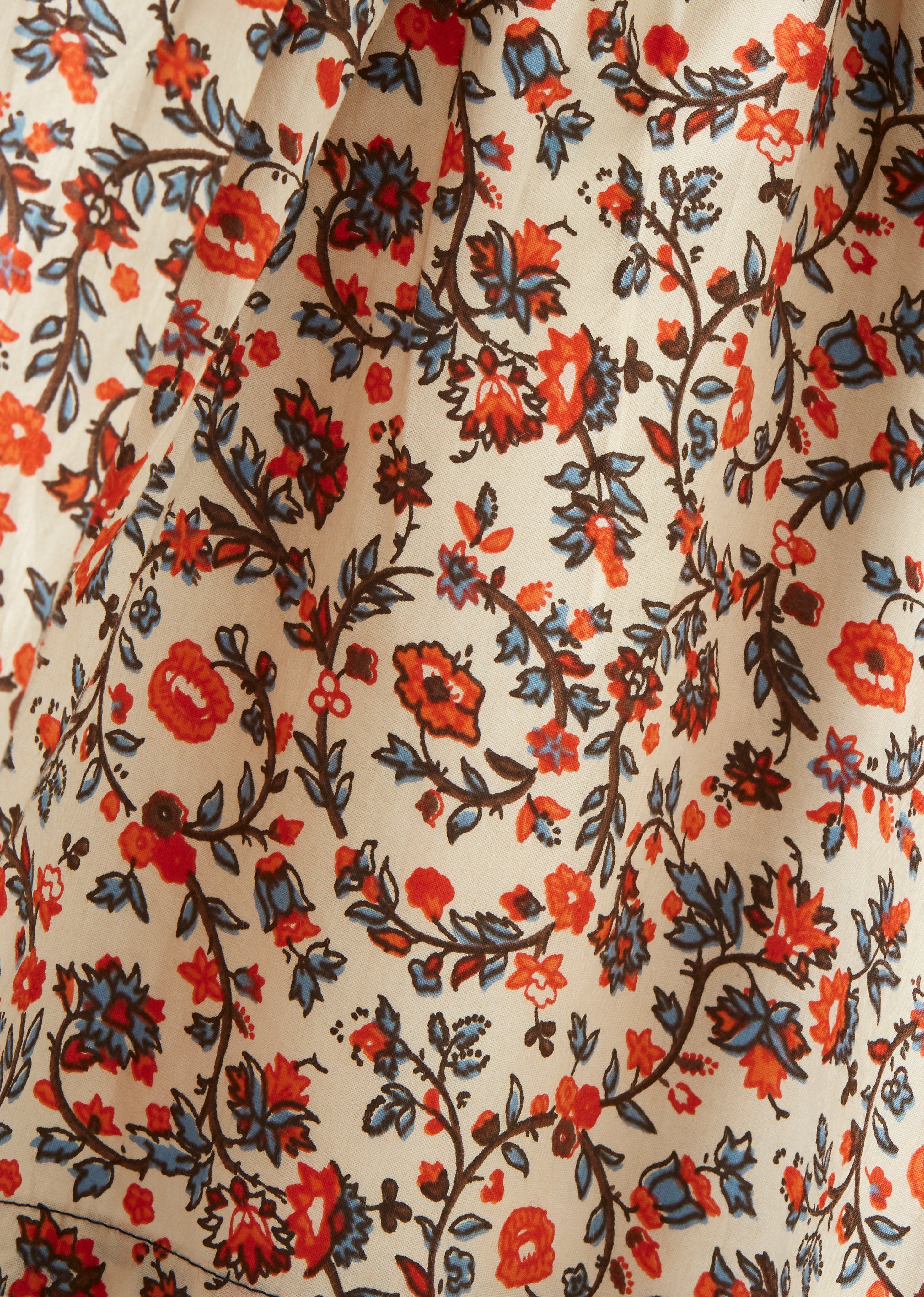 CARAMEL CREAM FLORAL リバティブラウス 4Y CARAMEL CREAM FLORAL リバティブラウス 4Y