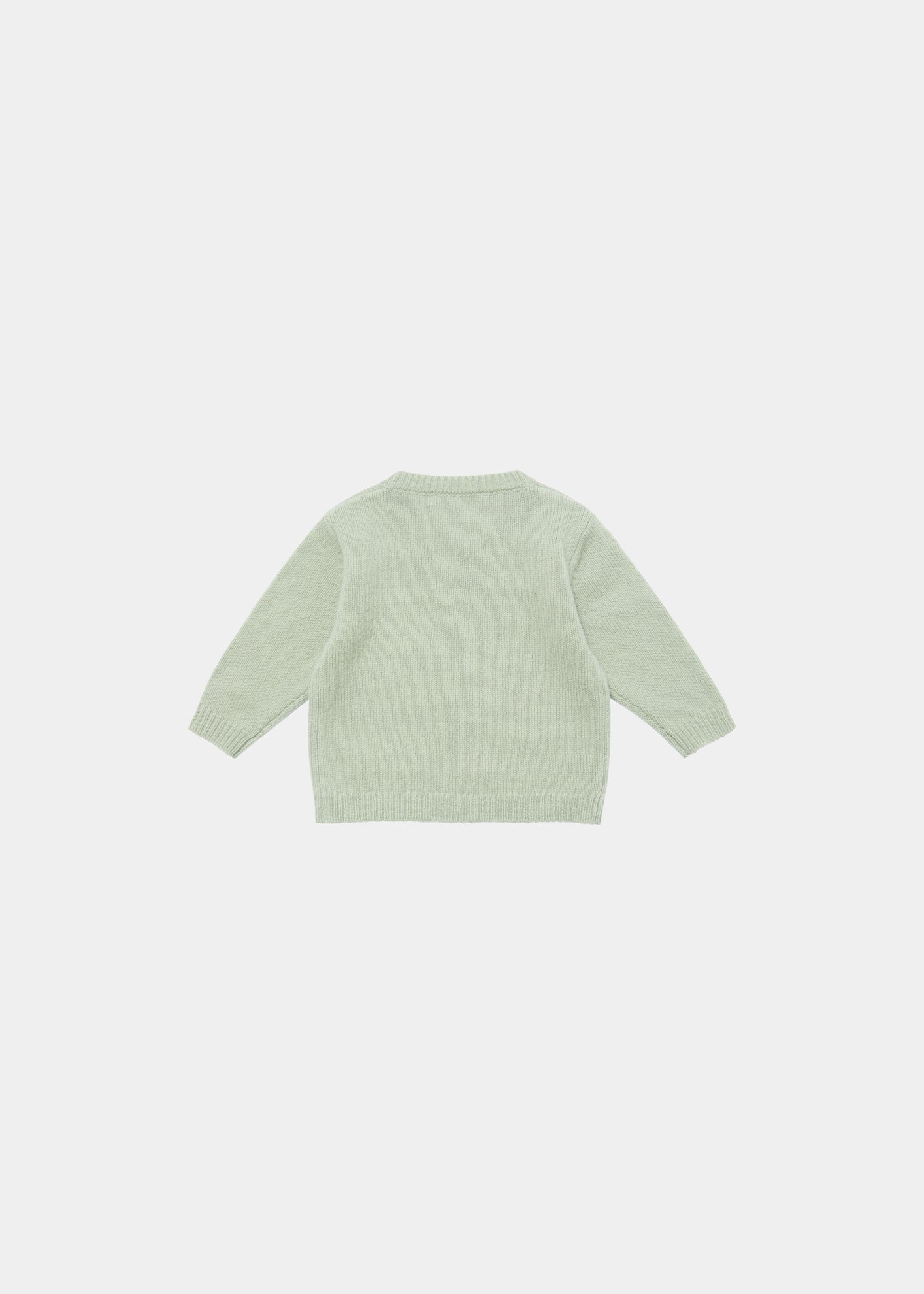 GADWELL BABY CARDIGAN - SAGE