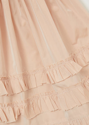 BRIZA PARTY SKIRT - PALE PINK