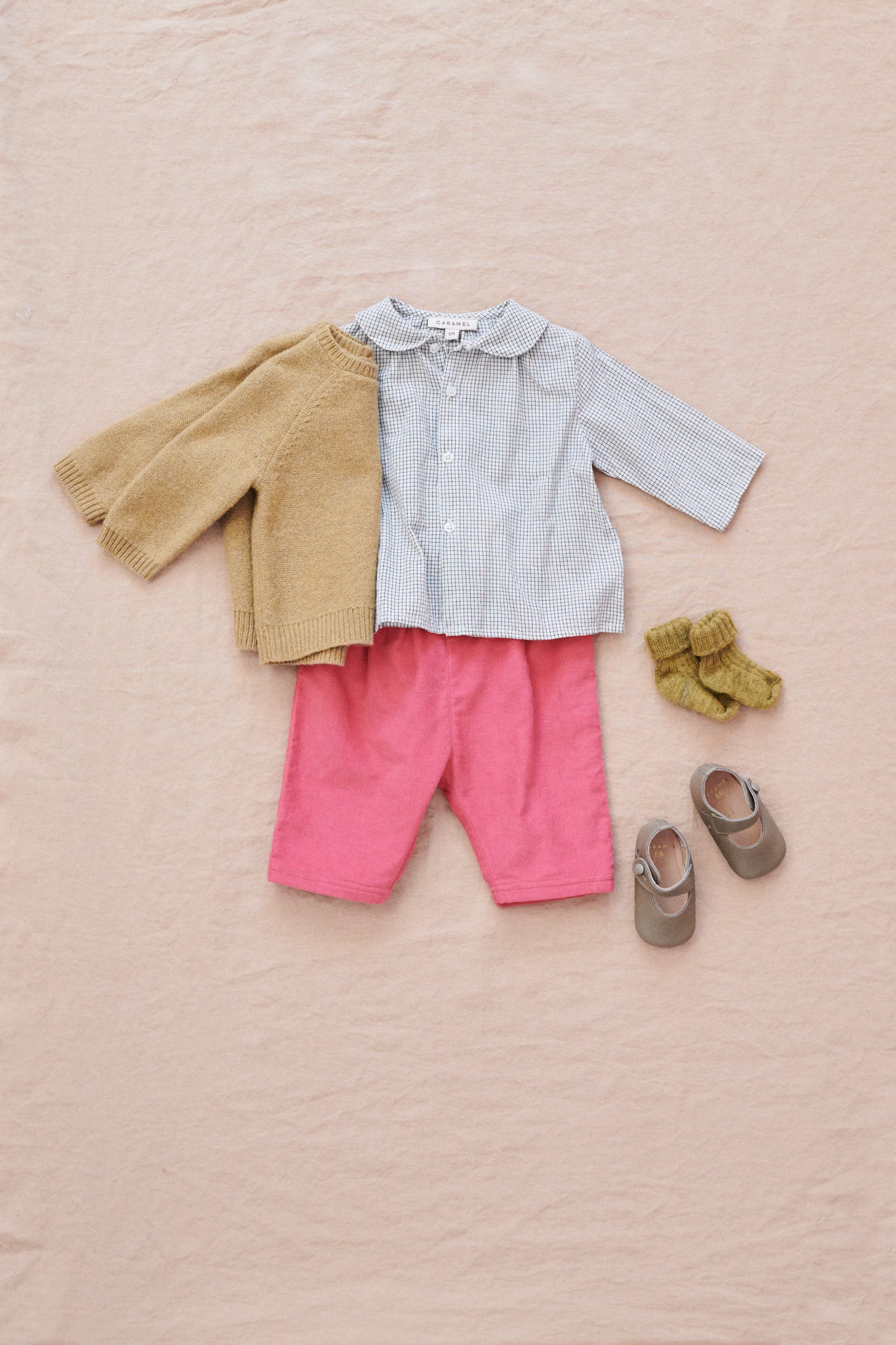 SALIX BABY TROUSER - PINK