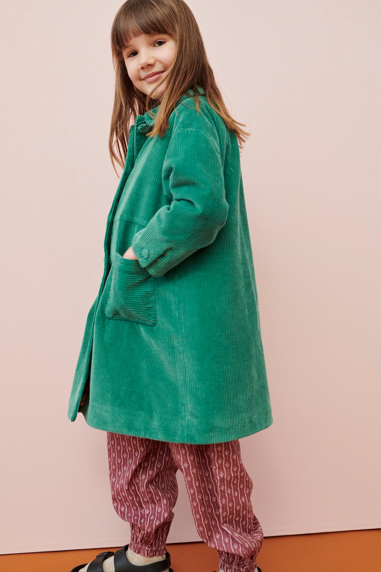 CHEE COAT - SEA GREEN