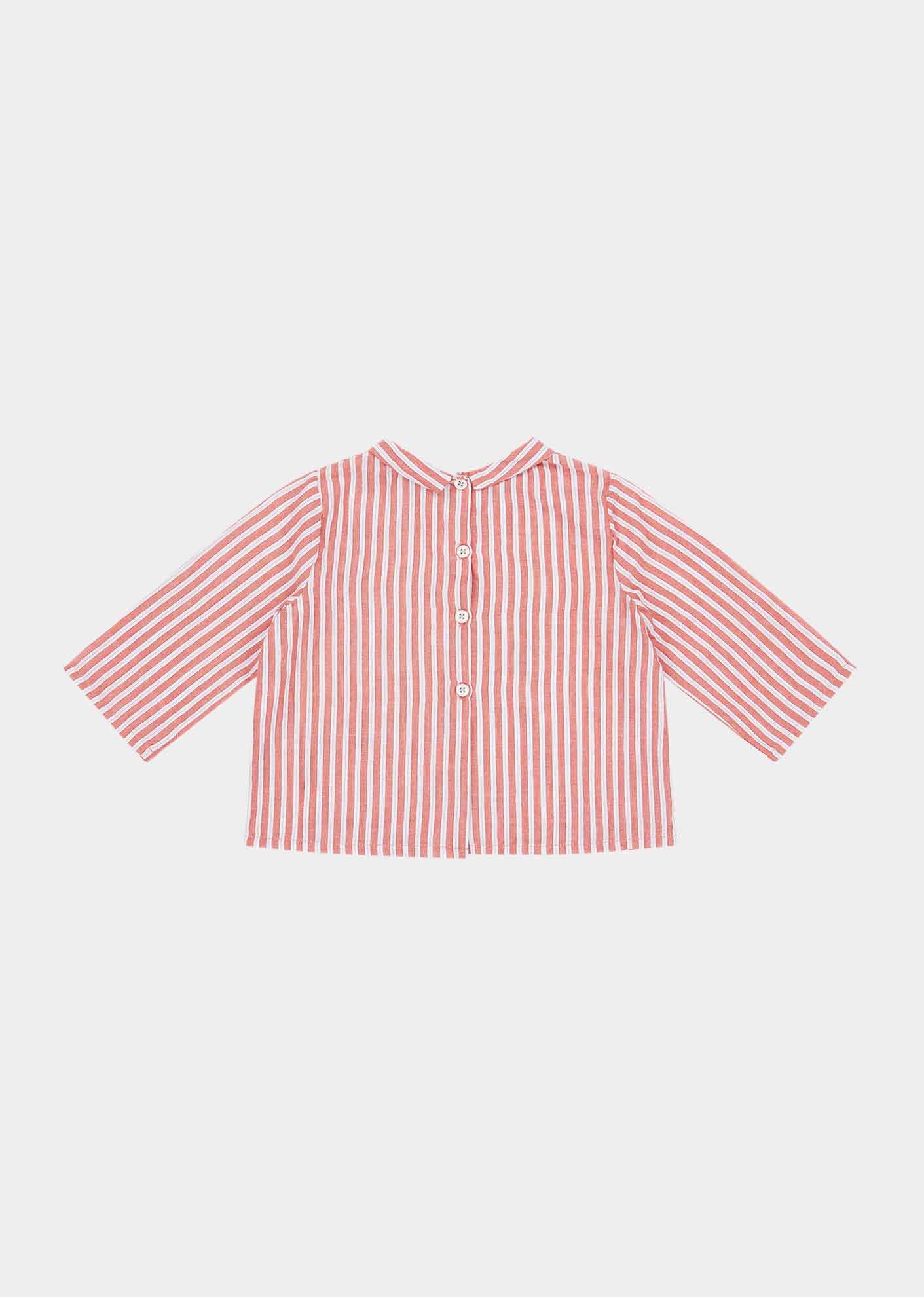 CARROT BABY SHIRT - RED STRIPE