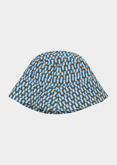 CEDRUS HAT - BLUE GEO PRINT