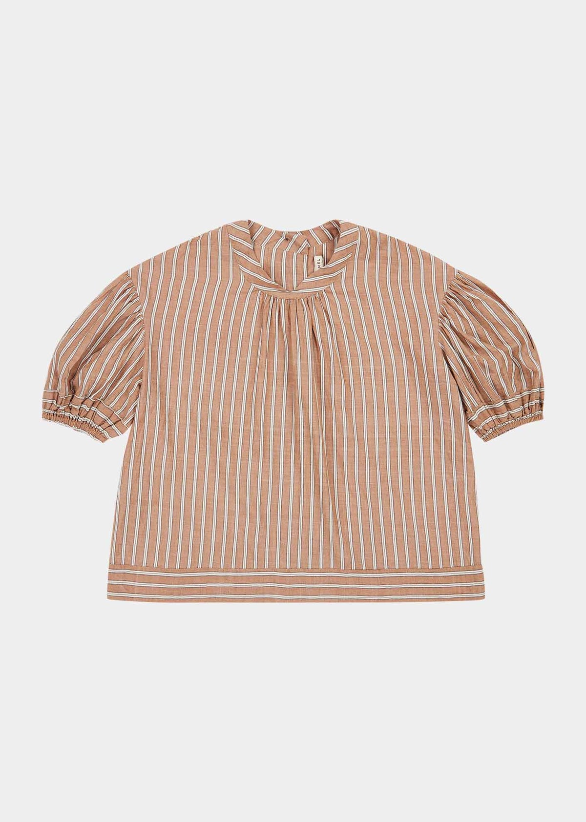 CHICORY BLOUSE - BEIGE STRIPE