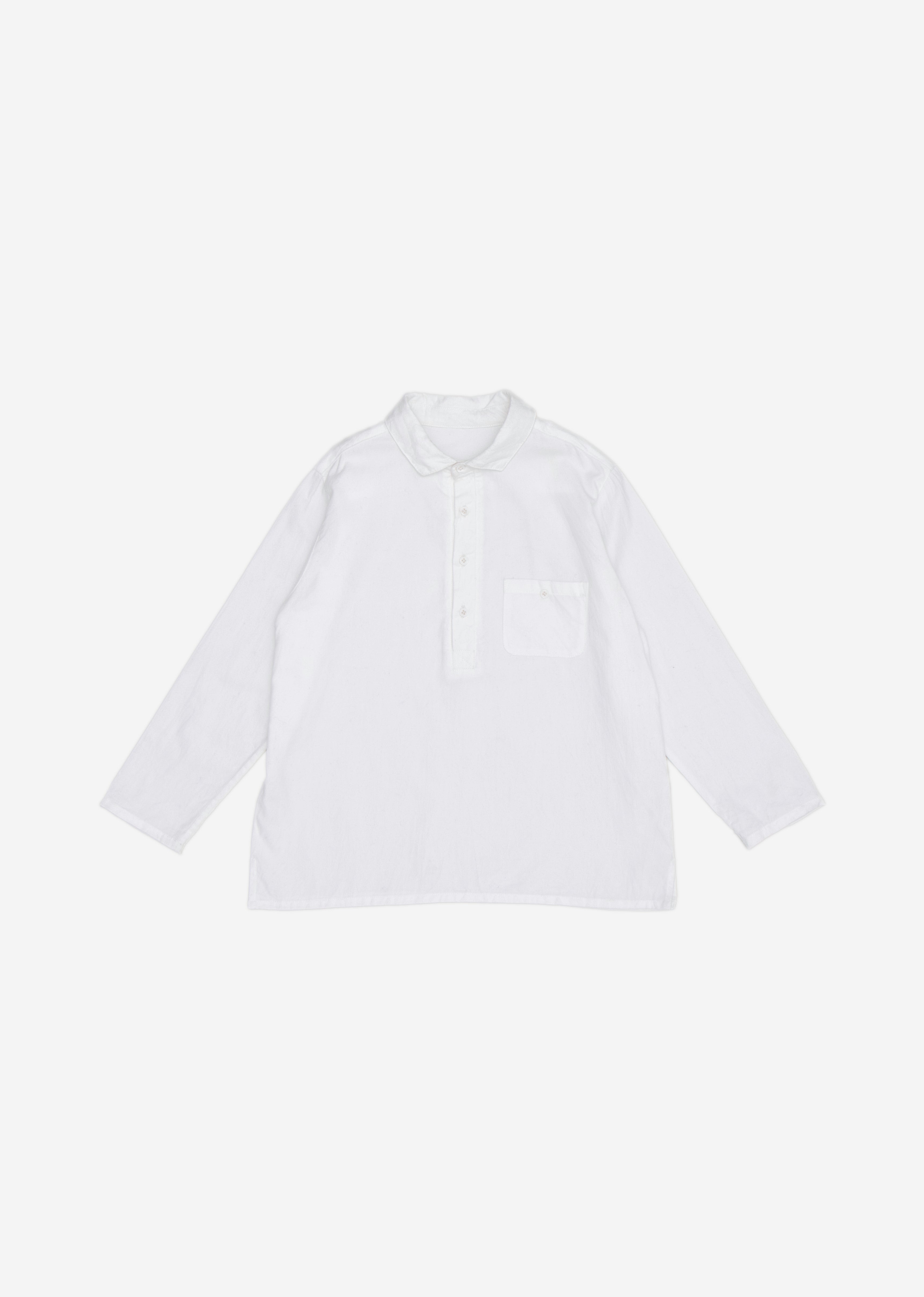 ELBERT KIDS SHIRT - WHITE 1