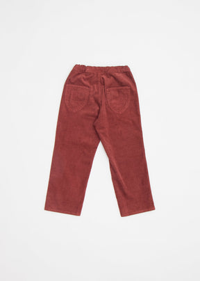 ERODIUM KIDS TROUSER - RUST 2