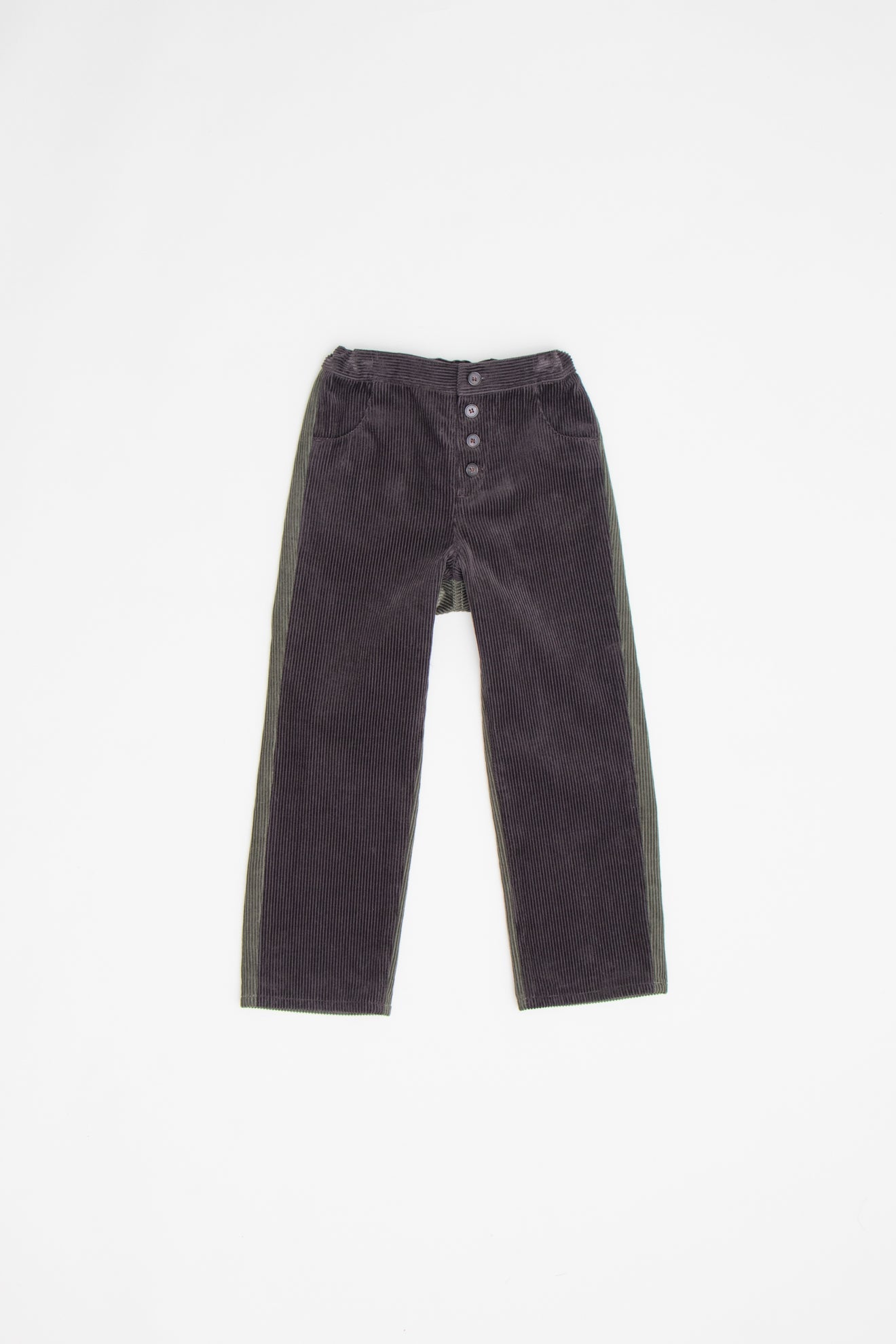 ERODIUM KIDS TROUSER - DARK CHOCOLATE/KHAKI 1