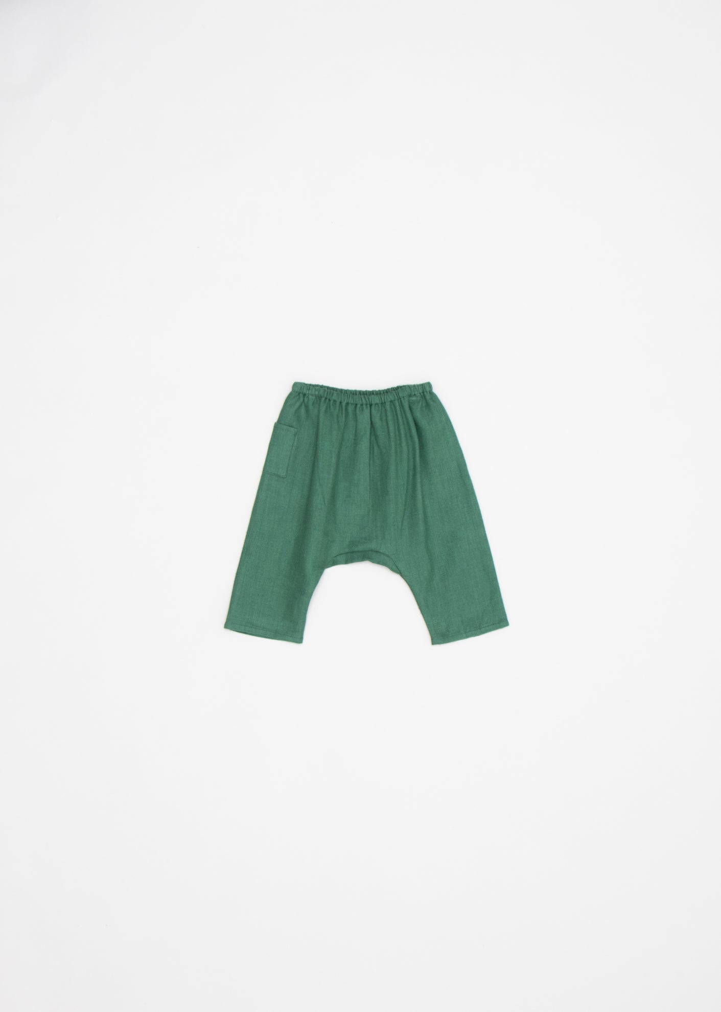 FICUS BABY TROUSER - EMERALD GREEN 2