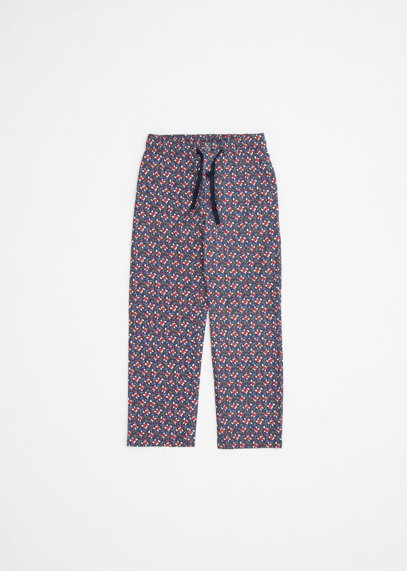 FICUS KIDS TROUSER - NAVY SEED PRINT 1