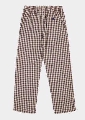 FICUS TROUSER - CHOCOLATE CHECK