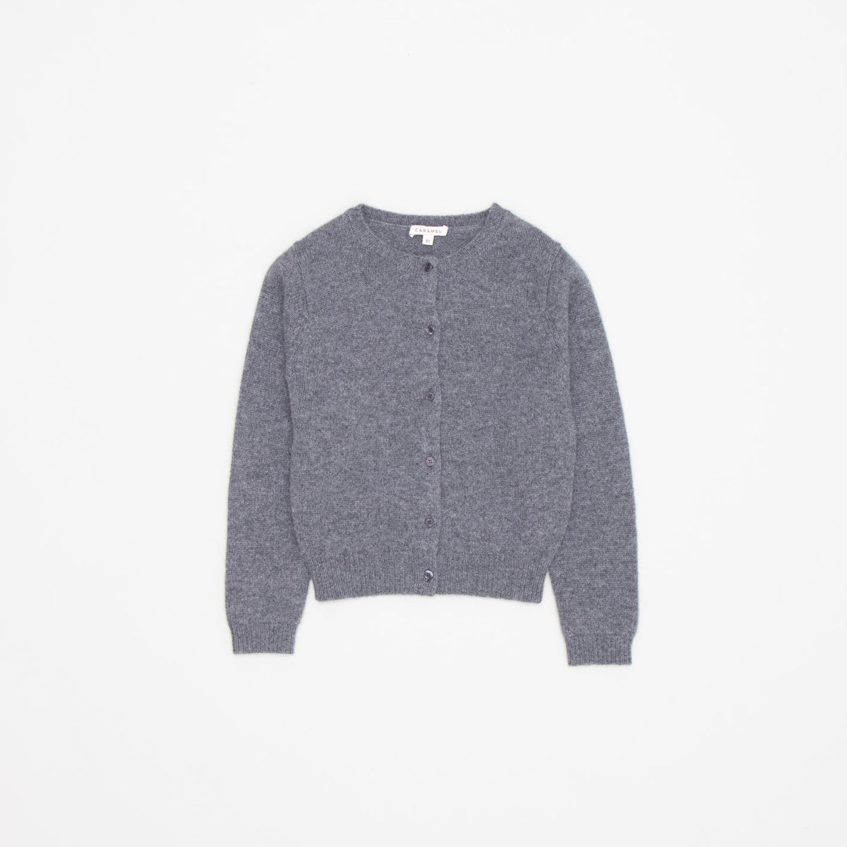 Shop GADWELL KIDS CARDIGAN - NIGHT MIST Online | CARAMEL 