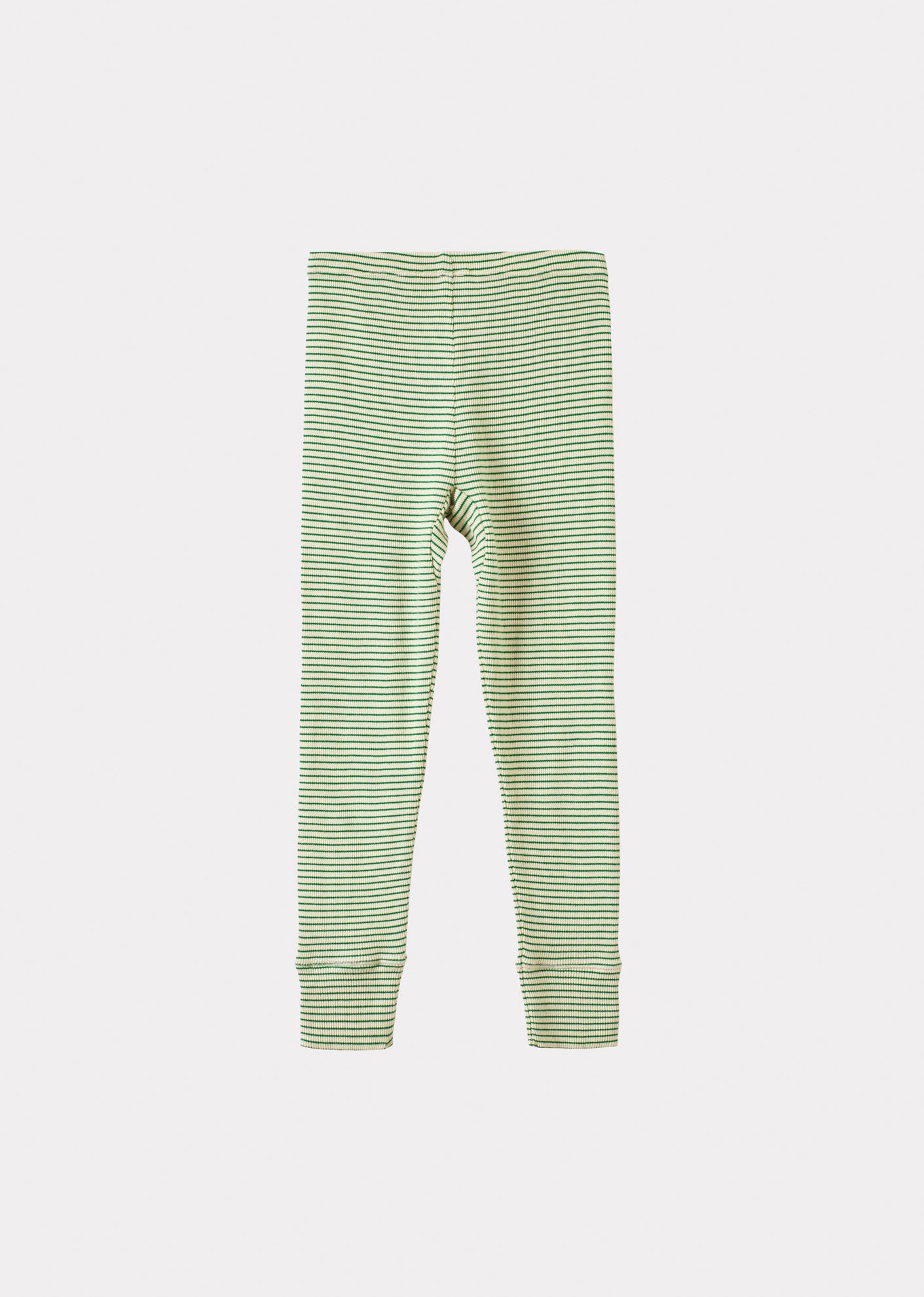 JUDD LEGGINGS - EMERALD GREEN/CREAM