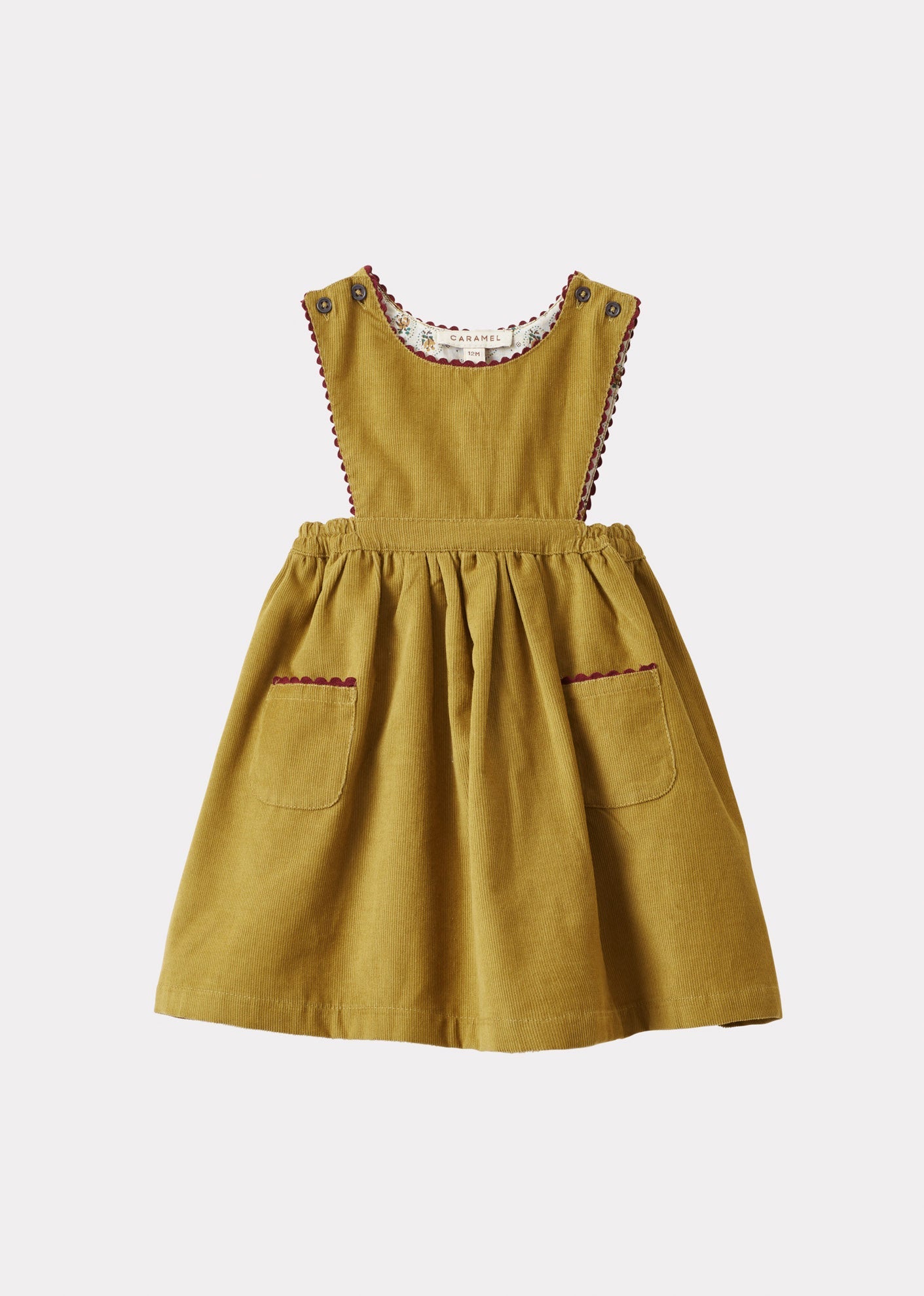 JUPITER BABY DRESS - LIME 1