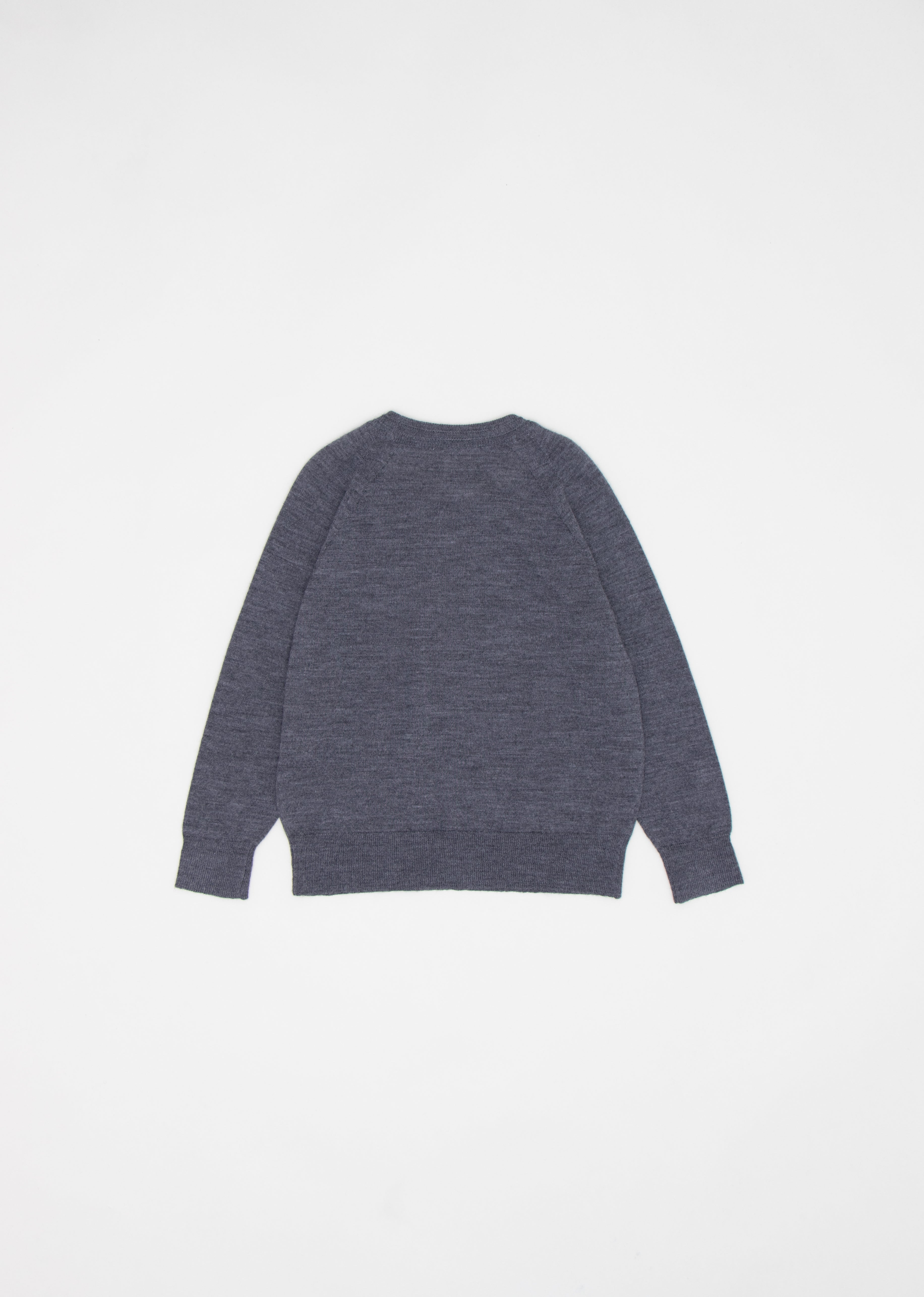 KEIRA KIDS JUMPER - DARK GREY MELANGE 2