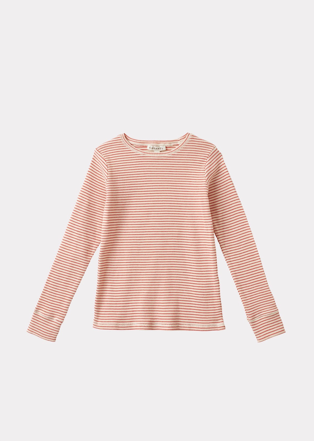 KISHON KIDS T-SHIRT - REDCURRANT/CREAM 1