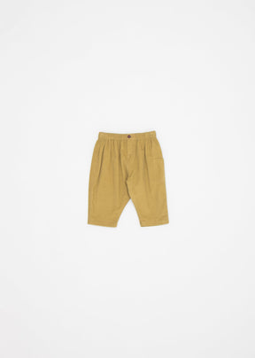 LEON BABY TROUSER - LIME 1