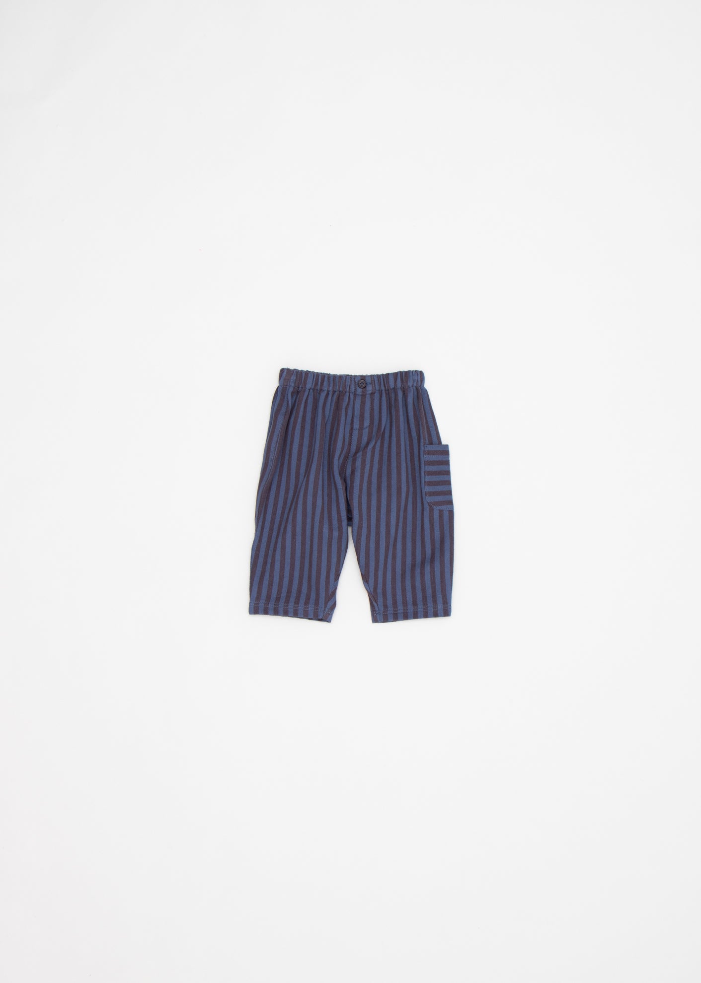 LEON BABY TROUSER - STORM BLUE STRIPE 1