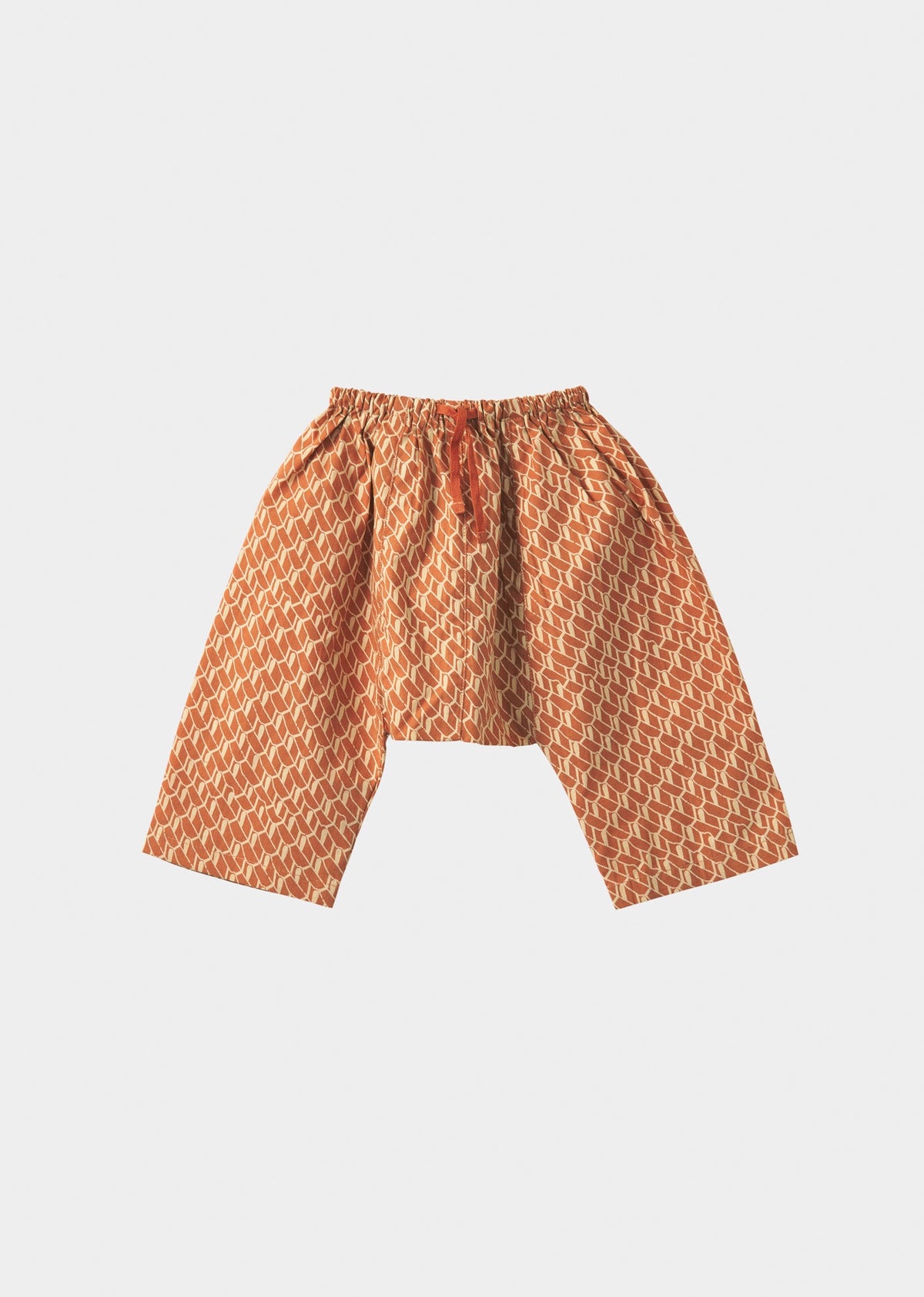 LINUM BABY TROUSERS - APRICOT GEO PRINT