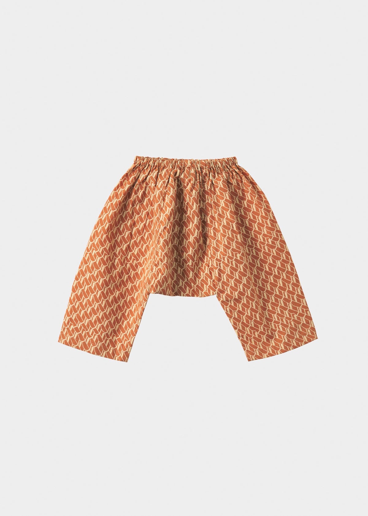 LINUM BABY TROUSERS - APRICOT GEO PRINT