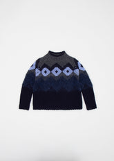 LUNA KIDS JUMPER - NAVY/DARKGREYMEL/MIDNIGHT/CORN 1