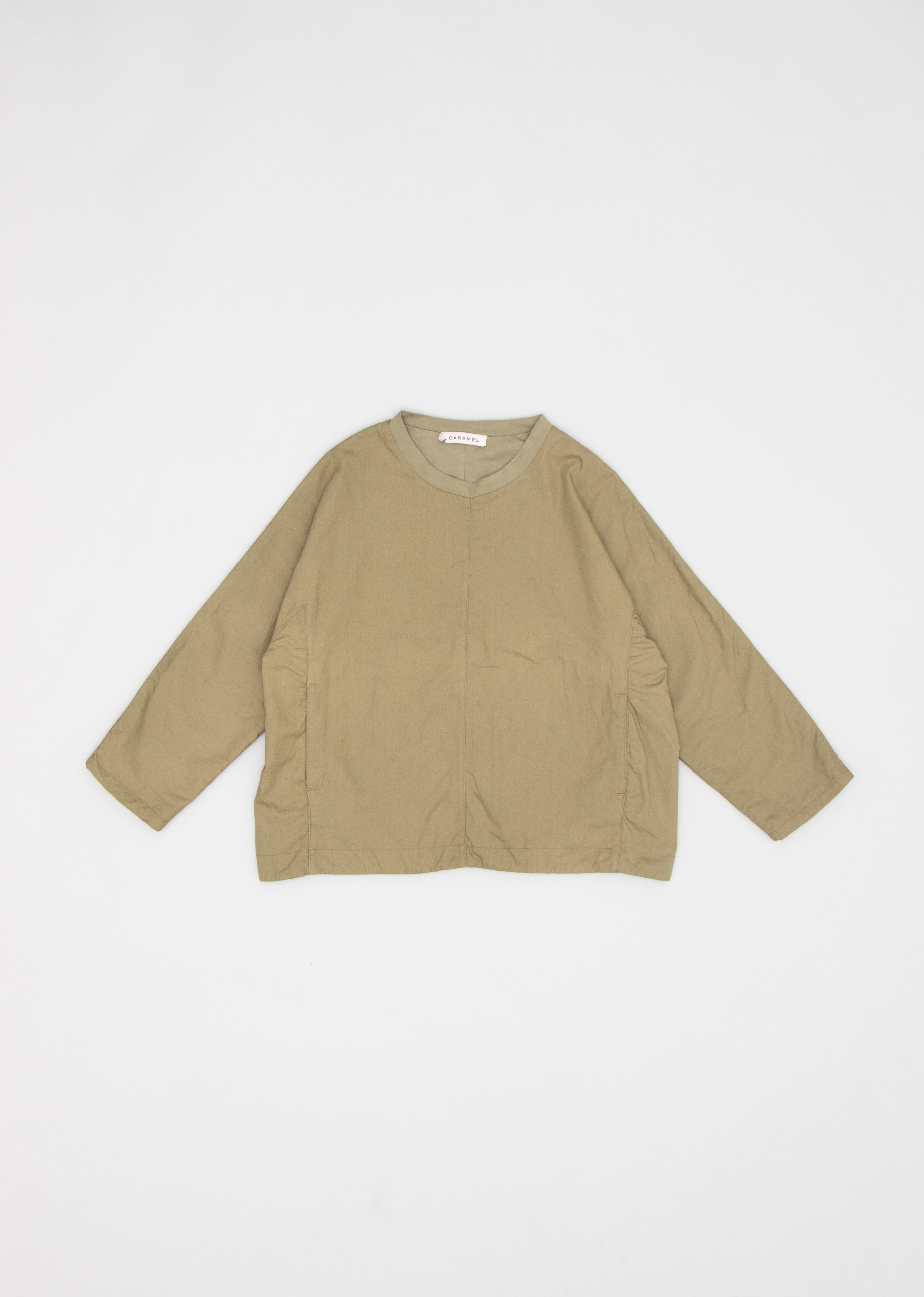 MELA KIDS TOP - KHAKI 1