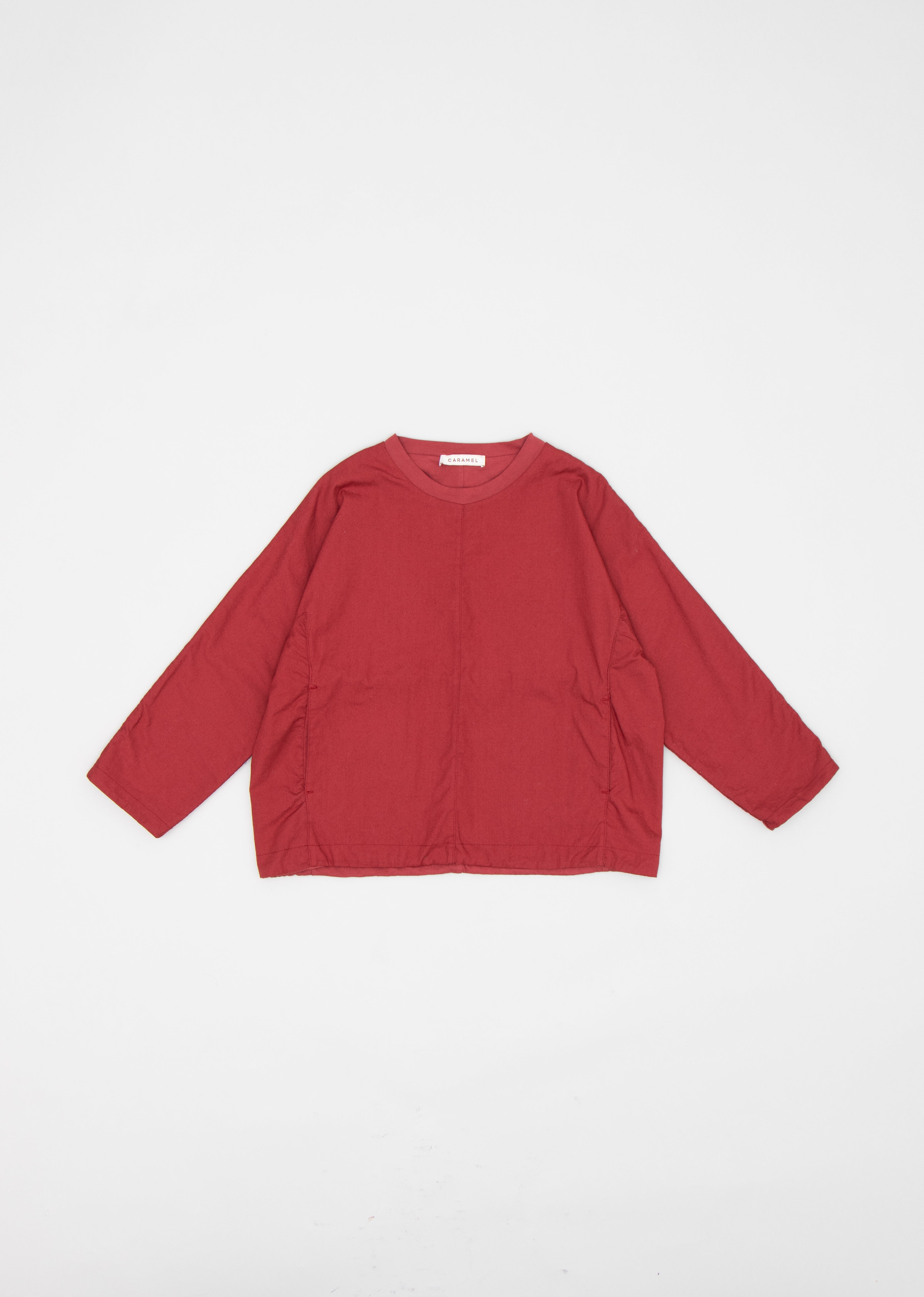 MELA KIDS TOP - RUST OVERDYE 1