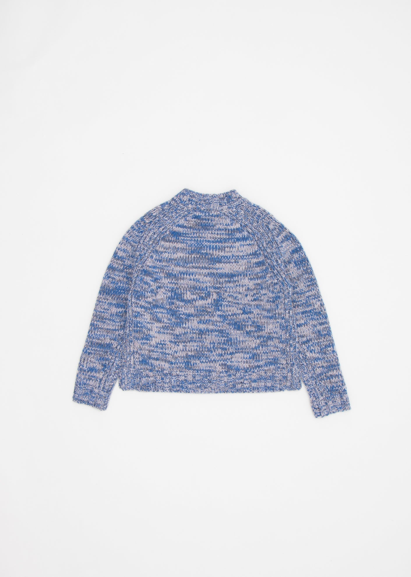 MULU KIDS JUMPER - BLUE/ GREY MOULINE 2