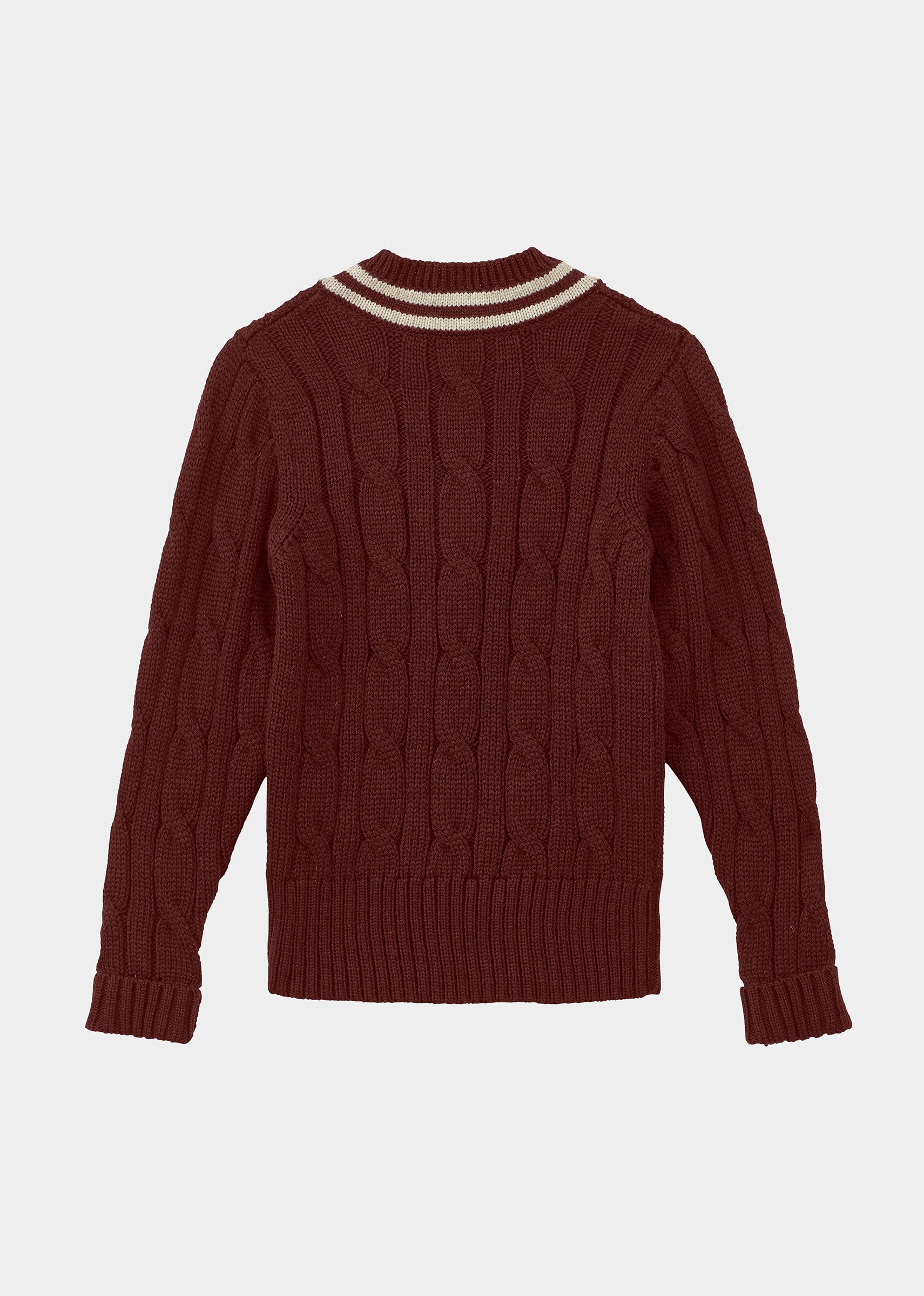 NOTTINGHAM KNIT JUMPER WOMAN - BROWN