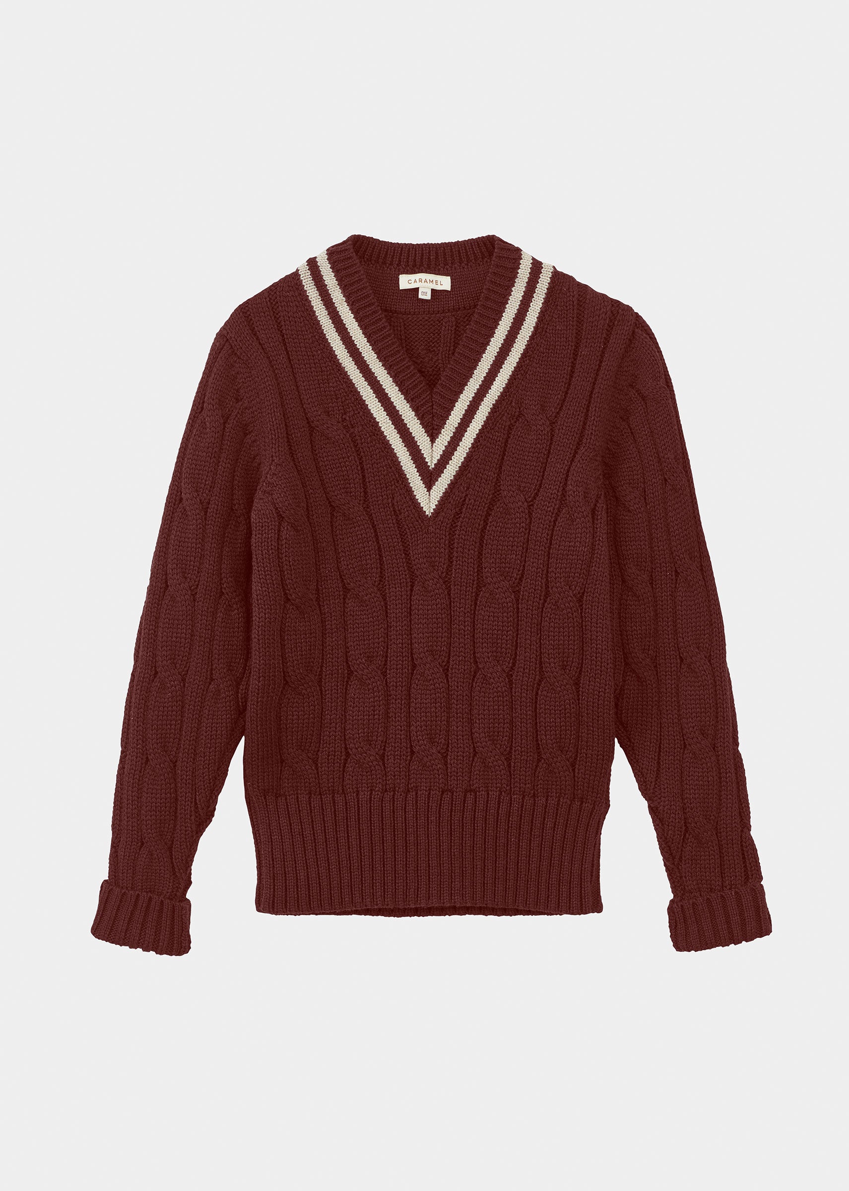 NOTTINGHAM KNIT JUMPER WOMAN - BROWN