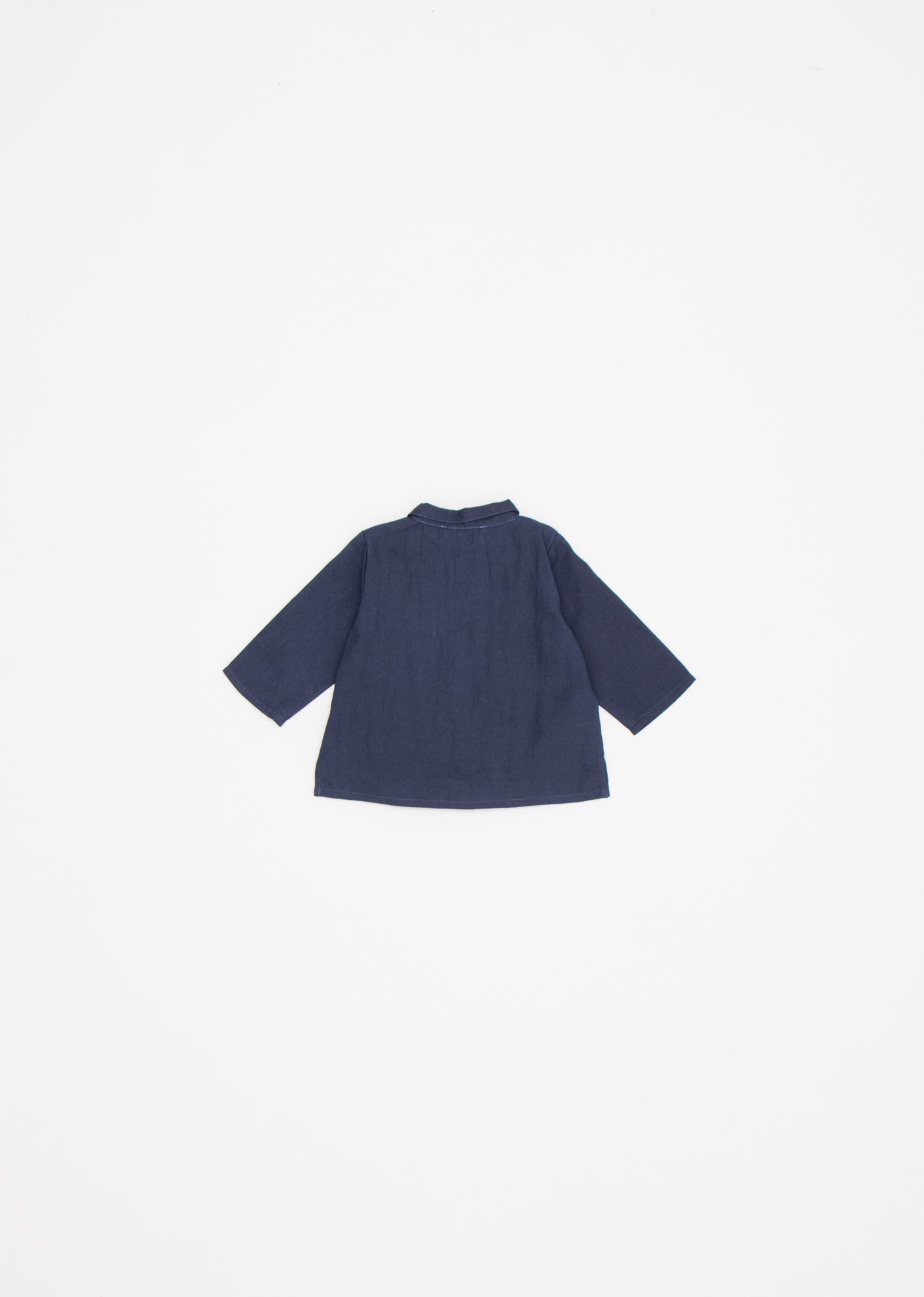 PIPER BABY SHIRT - DARK NAVY 2