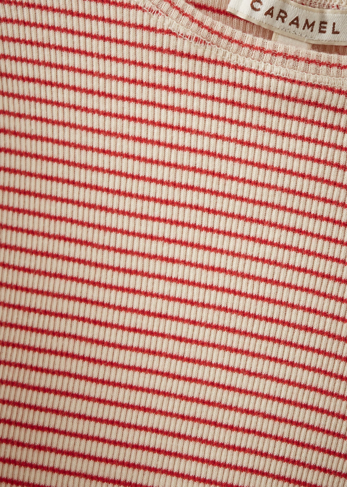 KISHON KIDS T-SHIRT - REDCURRANT/CREAM 3