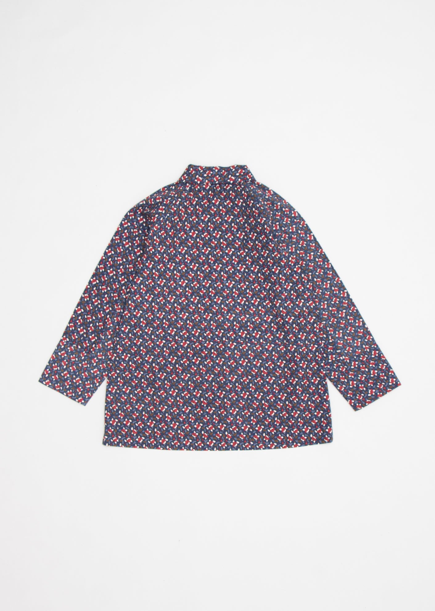 TAYLOR KIDS TUNIC - NAVY SEED PRINT 2