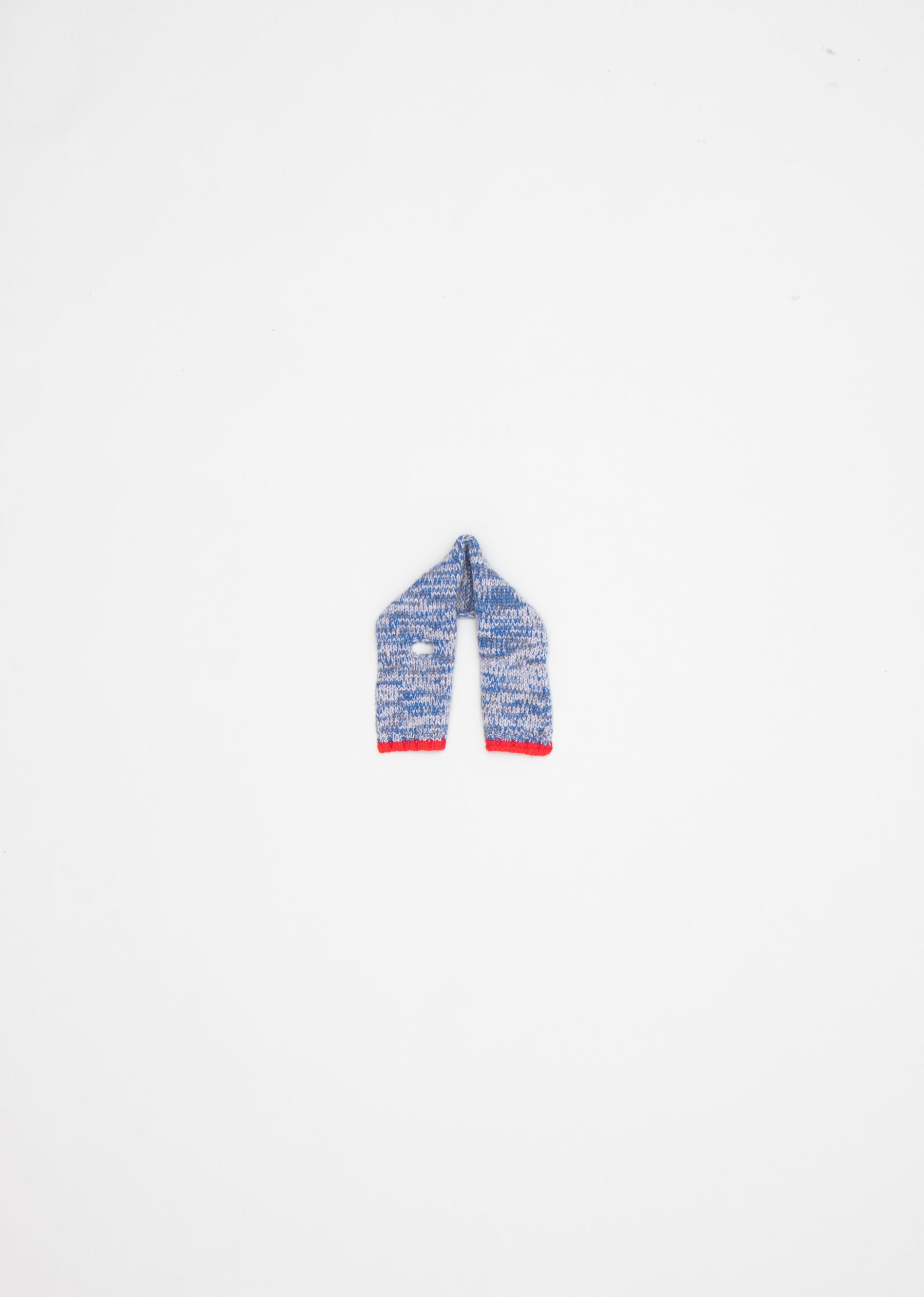 TODI BABY SCARF - BLUE/ GREY MOULINE 1
