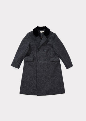 BEAR COAT - CHARCOAL MELTON