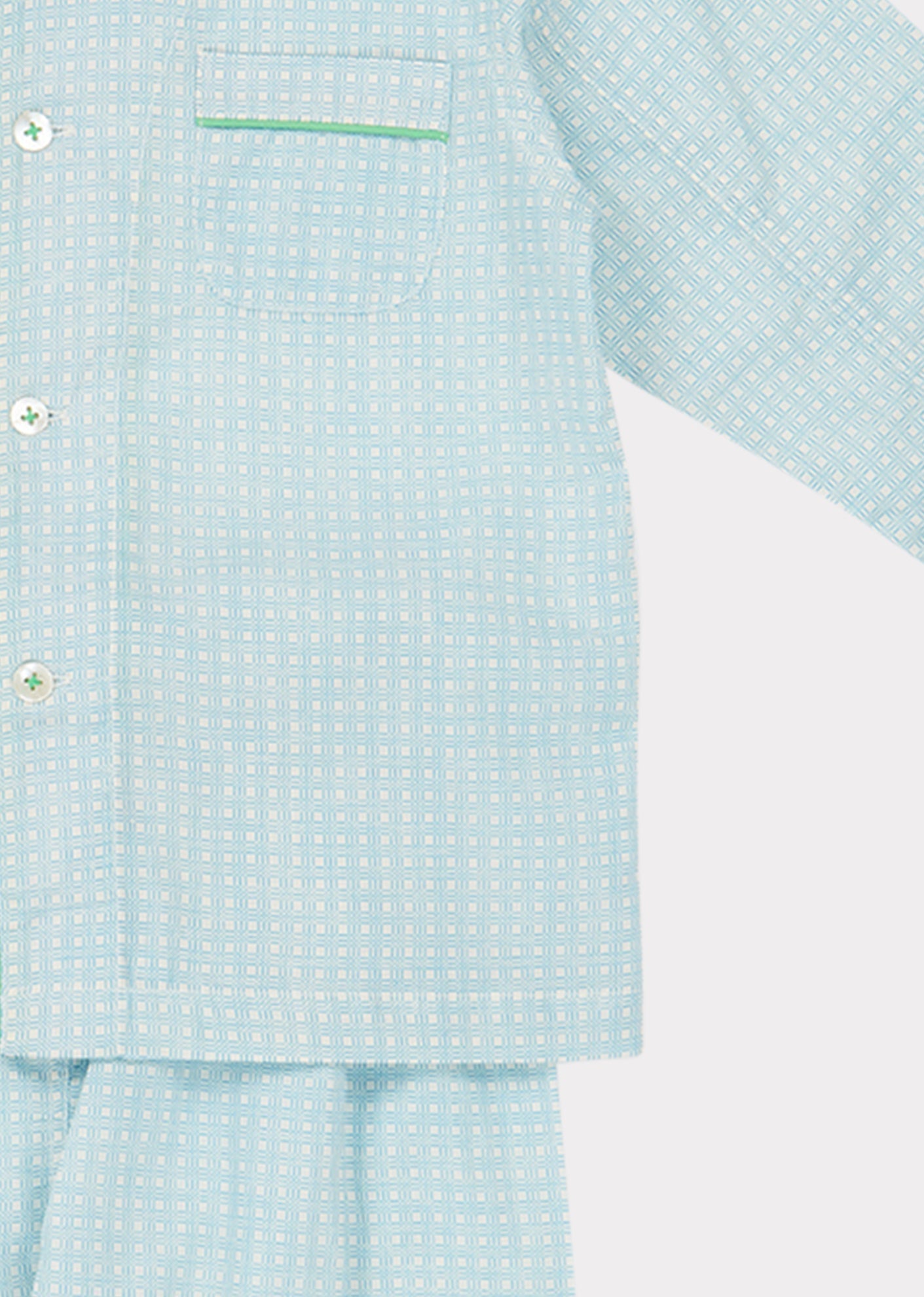 Child Pyjamas, Blue Check