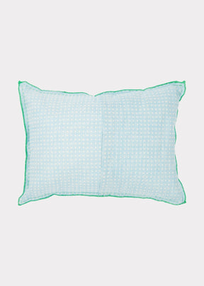 SCATTER CUSHION - BLUE CHECK