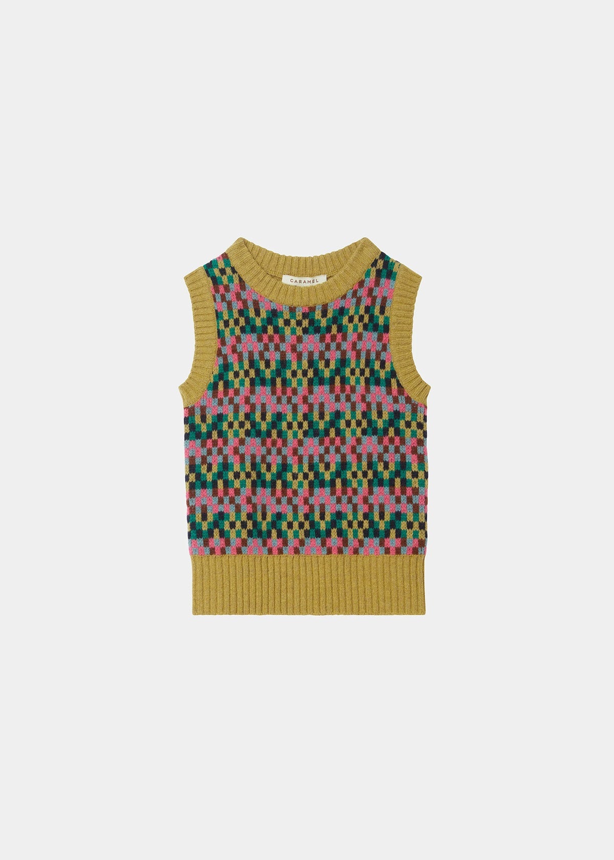 MAPLE VEST SAND FAIRISLE